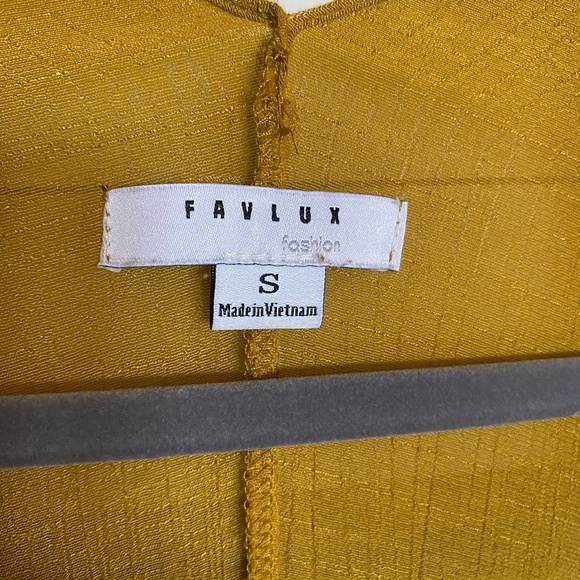 FAVLUX fashion Size small short sleeve open long waterfall cardigan - Picture 11 of 12